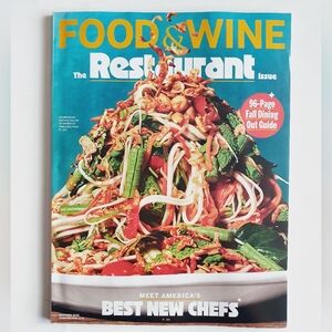 Food & Wine Magazine October, 2025 - Restaurant Issue - America's Best New Chefs